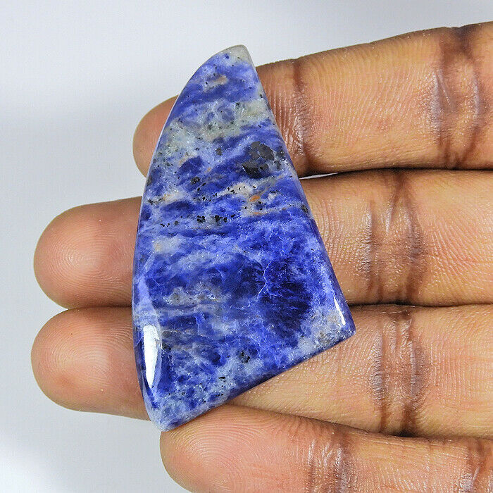 58cts. Natural Blue Sodalite Fancy Cabcohon Loose Gemstone H311
