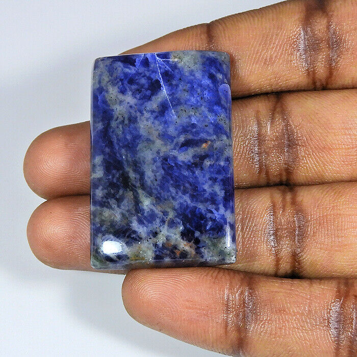 79cts. Natural Blue Sodalite Octagon Cabcohon Loose Gemstone T105