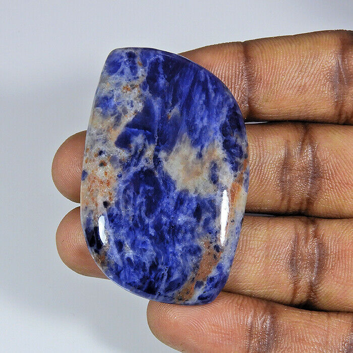 85cts. Natural Blue Sodalite Fancy Cabcohon Loose Gemstone B216