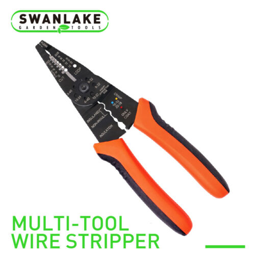 Professional Crimping Tool / Multi-tool Wire Stripper Cutter Crimper 8.5 Inch