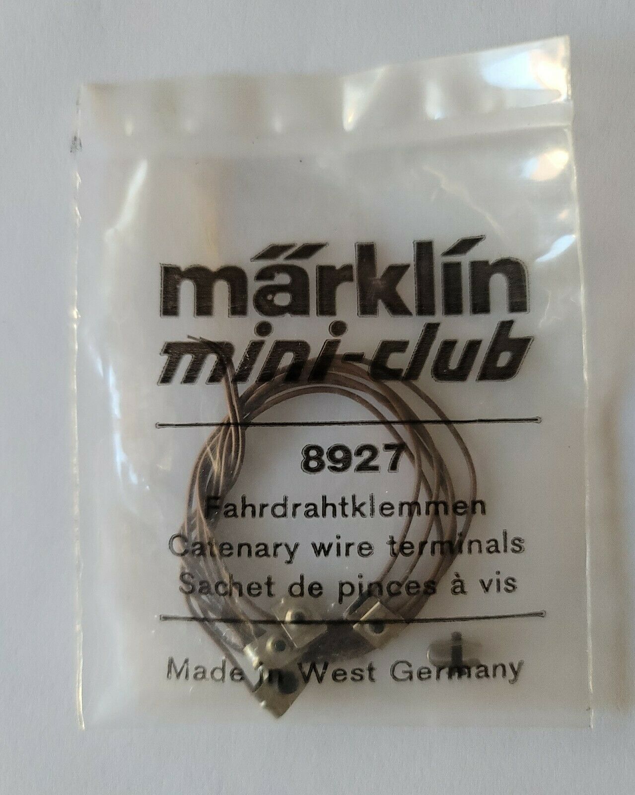 Marklin 8927 Z Scale Catenary Wire Terminals