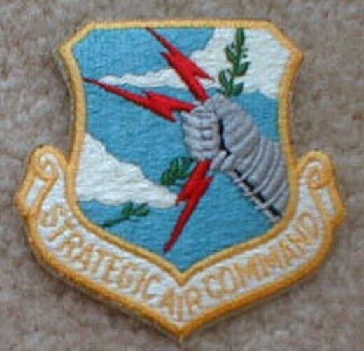 Obsolete> U.s. Air Force Strategic Air Command Patch