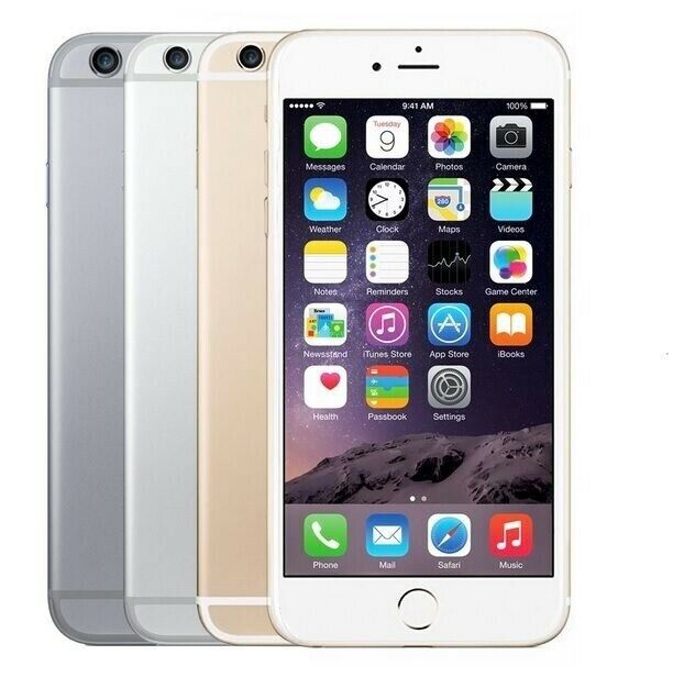 Apple Iphone 6 16gb 64gb 128gb Gsm"factory Unlocked"smartphone Gold Gray Silver*