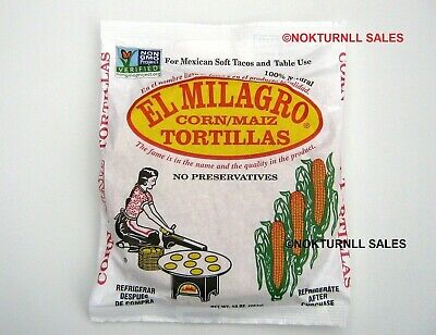 El Milagro Corn Tortillas Maiz - 16 Packs - Always Fresh -priority Mail Shipping