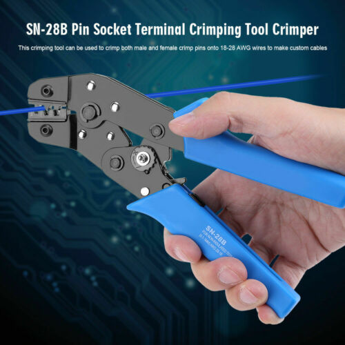 Powerful Sn-28b Pin Socket Terminal Crimping Tool Crimper For Jst-sm & Dupont Us