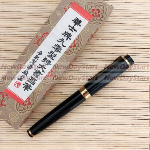 Long Stock Rare Vintage China Huashi 90 Fountain Pens Oversize Pen Have Box