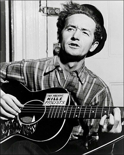 Woody Guthrie Photo 8x10 - Musician Activist Folk Music
