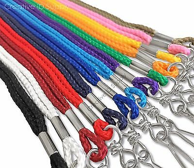 Lot 250 Round Neck Lanyards - Strap - Id/badge On Sale